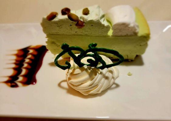 Fortunes, Pistachio Cheesecake