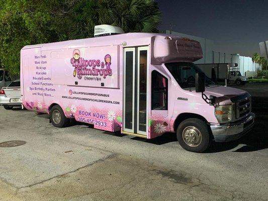 Lollipops & Gumdrops Children's Luxury Mobile Spa