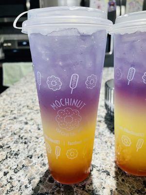 Cosmic Mango Lemonade w/ Crystal Boba