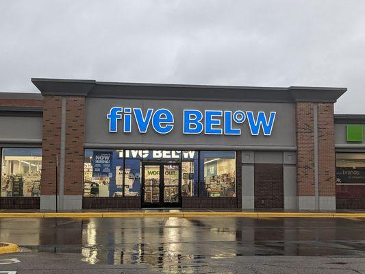 Storefront on a soggy day