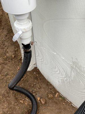 Leaking pump