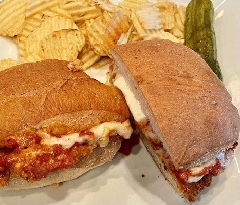 Chicken parmigiana