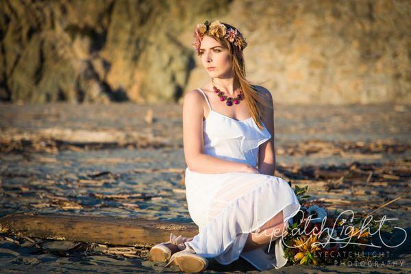 Bridal and Wedding Beach photography with lovely Brittany!