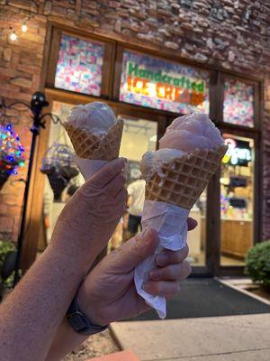 Ice cream from Rocky Road!