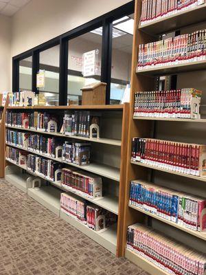 Teen Manga Section