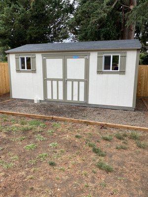 My beautiful new Tuff shed!