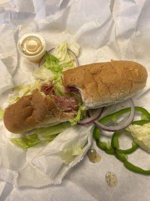 Tiny Italian sub