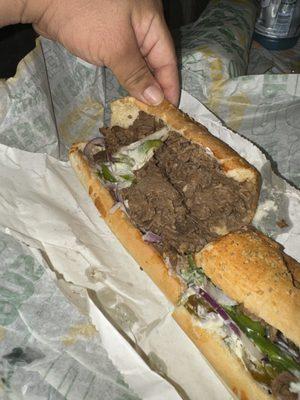 Double meat Philly