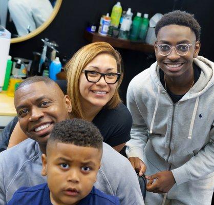 Family haircut !