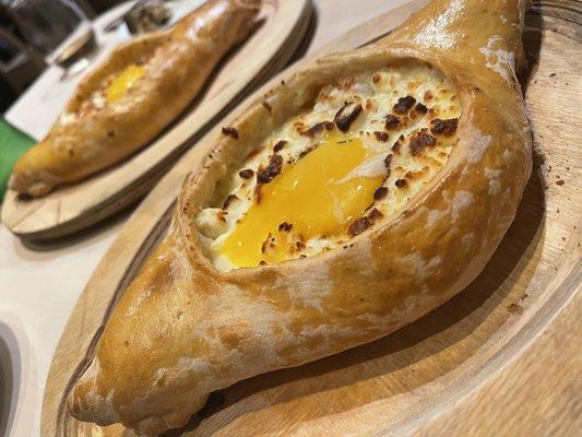 Cheese Boat Acharuli with egg