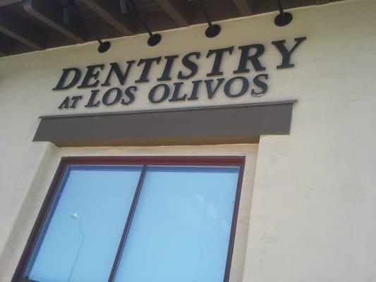 Dentistry At Los Olivos Store Front, Plaza Los Olivos, Fremont, CA.