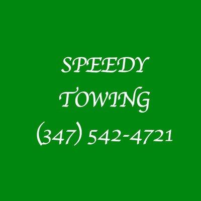 call speedy towing now (347) 542-4721