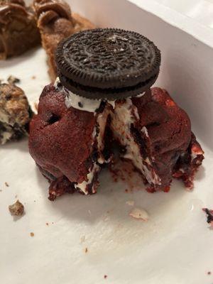 Red Velvet Oreo with Cream Cheese filling