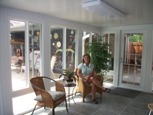 Sun Room by McBride Construction in Houston Texas