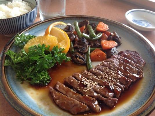 Beef teriyaki