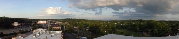 Rooftop View from the back