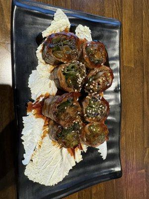 Beef Negimaki:  ok, flavor that I've never had