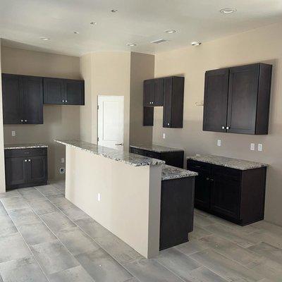 Granite countertops