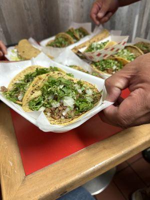 Groups taco order