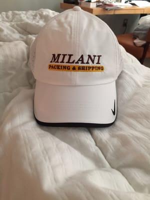 New Company hats in WHITE