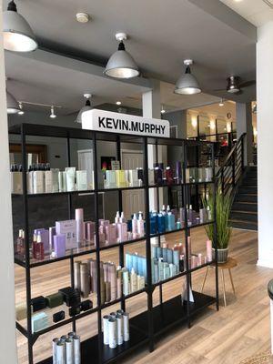 Lobby entrance -  Kevin Murphy products are stocked