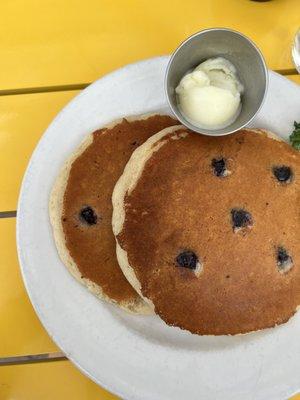 Blueberry Spelt Pancakes