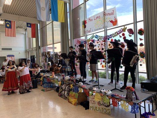 MLHS Mariachi at Dia de los Muertos