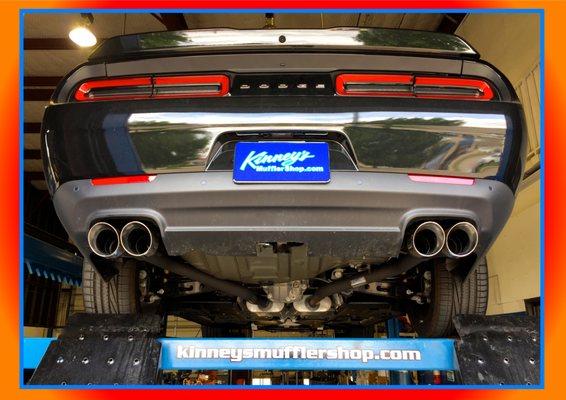 Amazing signature custom performance exhaust systems! Check out hese and dozens more Challengers in our 400+ video library!!