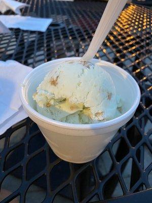 Key Lime Pie frozen custard