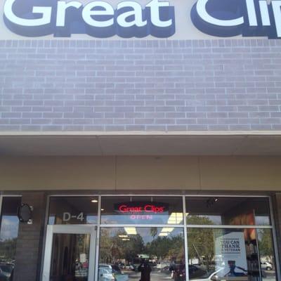 Thanks Great Clips for the free haircut.