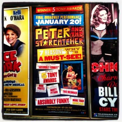 Poster on Shubert Theater