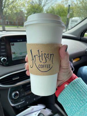 Artisan coffee @ While Foods