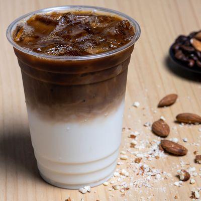 Almond Delight Latte (Roasted almond double-shot espresso latte)