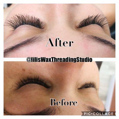 Eyelashes extensions