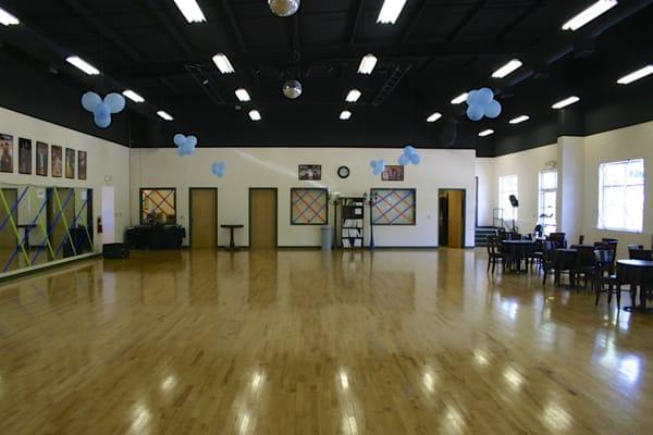 Newly built - 3,000 sq. ft. ballroom. East Tennessee's only fully-sprung dance floor.