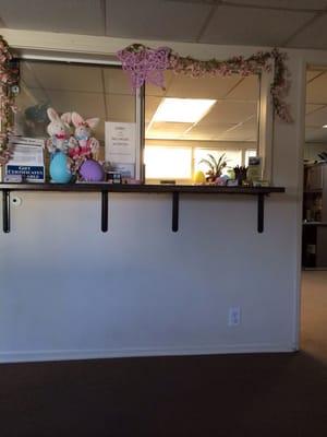 Front desk