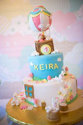 Keira's amazing first birthday cake!