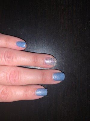 Gel manicure 10 days later, still perfect!