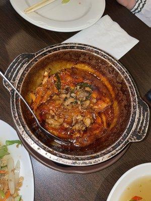 Catfish in claypot