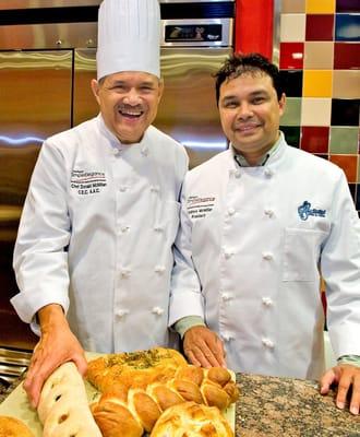 Andrew McMillan and Chef Don McMillan at The Stocked Pot Cooking School and Retail Store