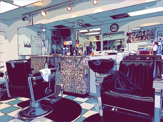 Aggie Barber Shop is a great place to go for a haircut.