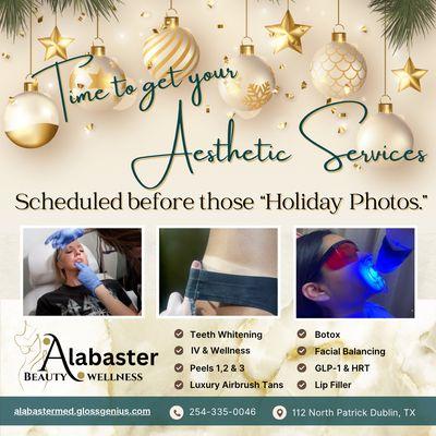 Holiday Aesthetic Services