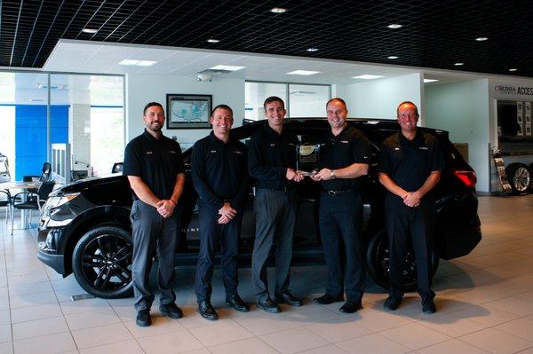 AL Serra Chevrolet 2019 J.D. Power Dealer of Excellence.