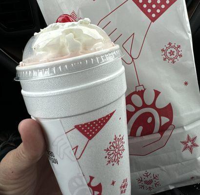 Peppermint Chip Milkshake is BACK!