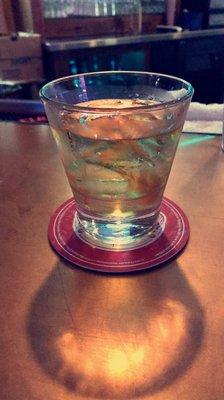 Makers Mark on the rocks!