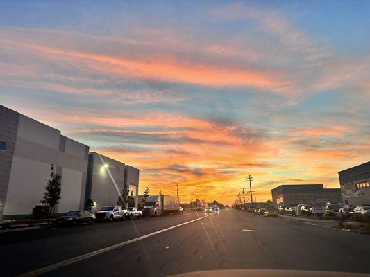 Fontana Sky View from our Office