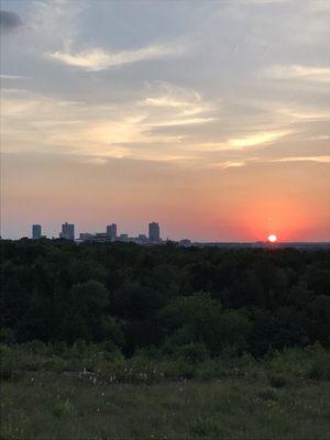 Another beautiful sunset in Fort Worth, TX.