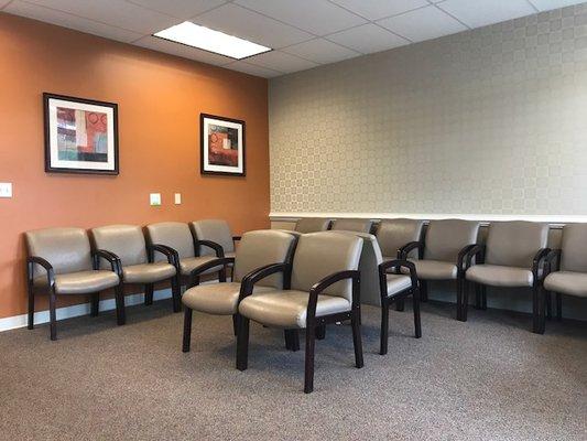 ~ Spacious waiting room ~