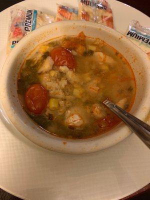 Walleye soup