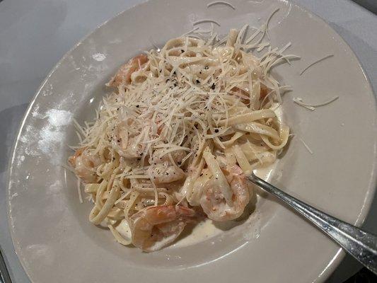 Shrimp Fettuccine Alfredo